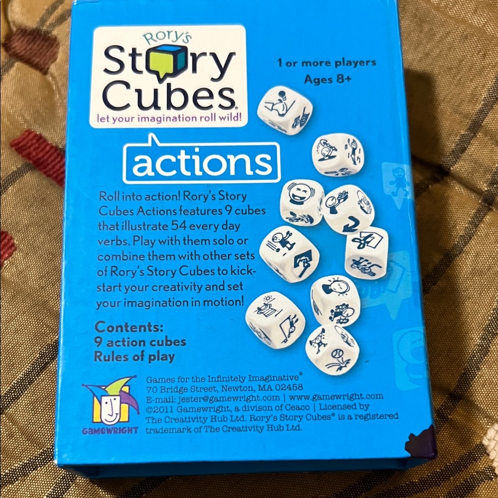 Story Cubes Actions - Blue - Picture 3 of 3